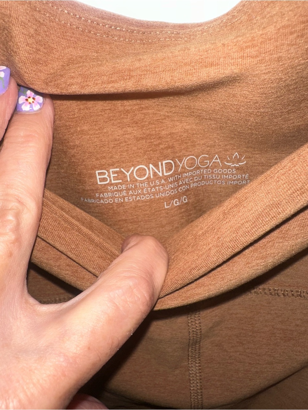 Beyond Yoga Brown High-Rise Leggings - Picture 8 of 13
